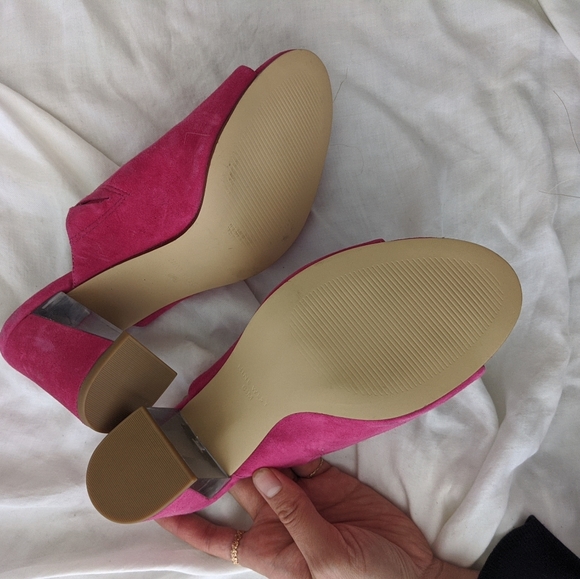 Nine west Block heels open toe mules - Picture 6 of 7